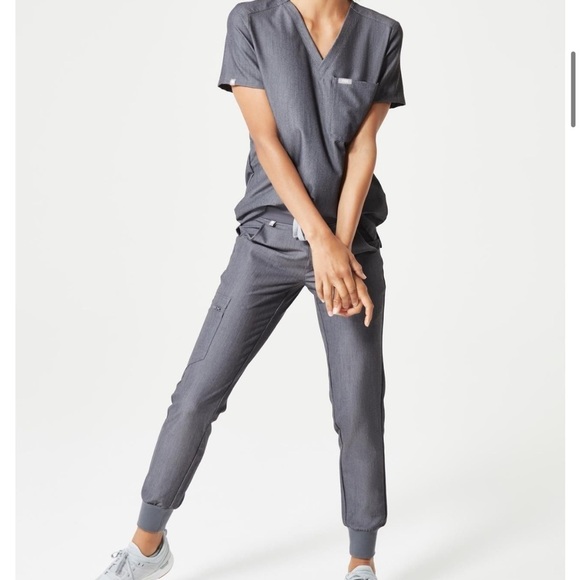 Figs Technical Collection Crop Scrub Joggers Size S/P - Picture 3 of 13